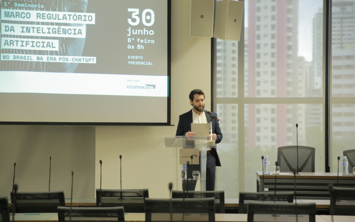 Seminário O Marco Regulatório da Inteligência Artificial no Brasil na era pós-ChatGPT Seminário O Marco Regulatório da Inteligência Artificial no Brasil na era pós-ChatGPT