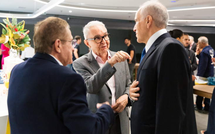 Antonio Borges e integrantes dos Conselhos da FecomercioSP